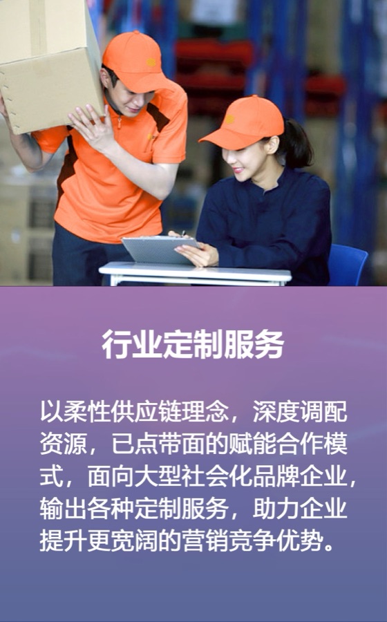 行业定制服务